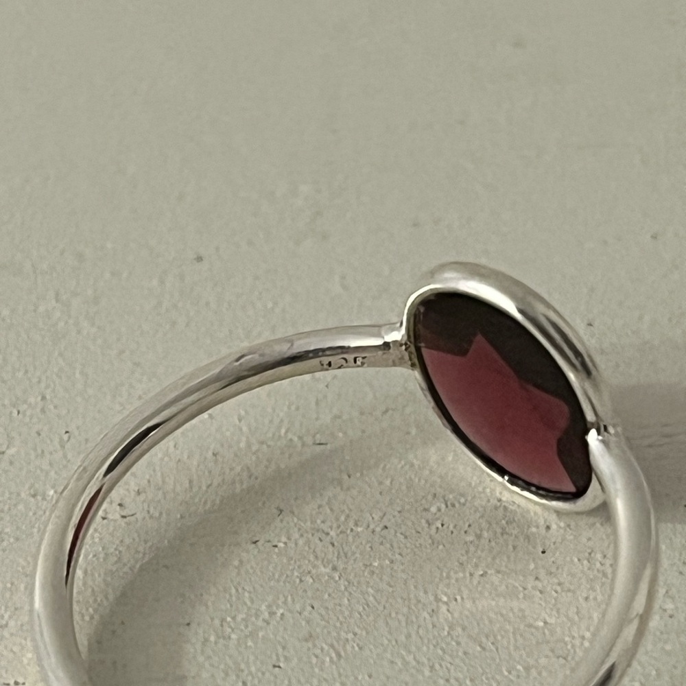 925 Solid Sterling Silver Minimal Stacking Ring R… - image 6